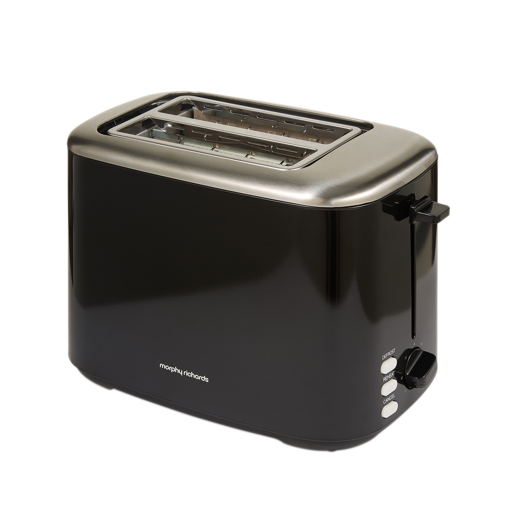 Equip 2 Slice Toaster - Black