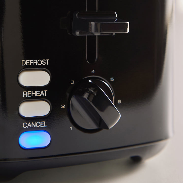 Equip 2 Slice Toaster - Black