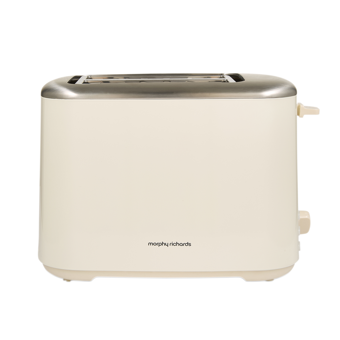 Equip 2 Slice Toaster - Cream