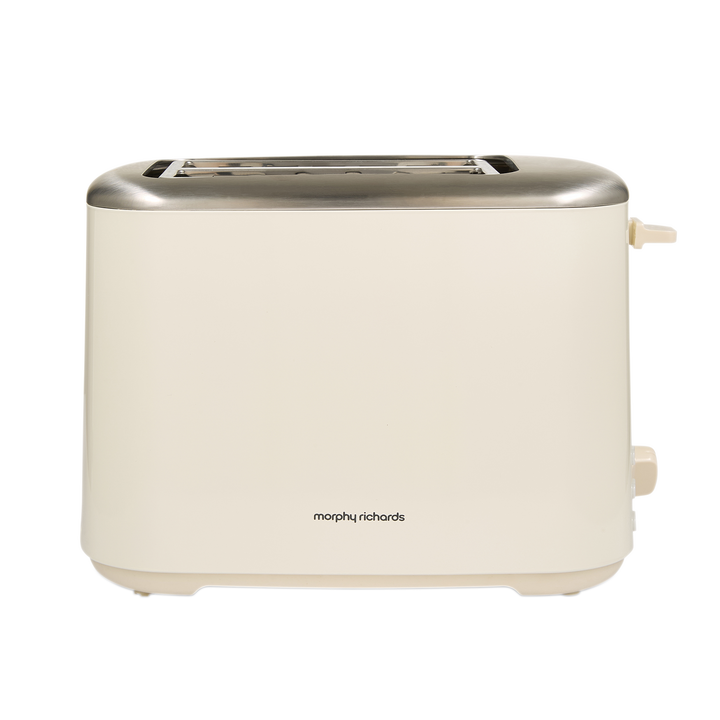 Equip 2 Slice Toaster - Cream