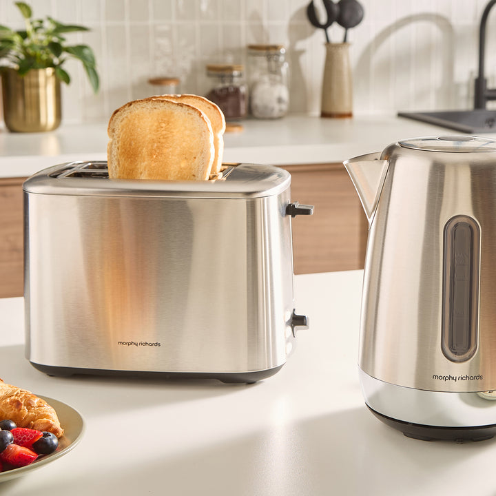 Equip 2 Slice Toaster - Silver