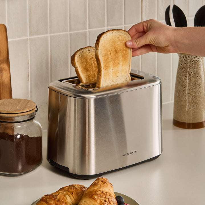 Equip 2 Slice Toaster - Silver
