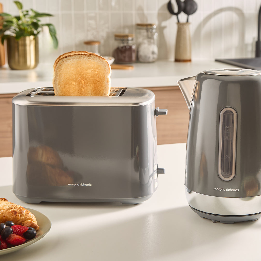 Equip 2-Slice Toaster - Grey