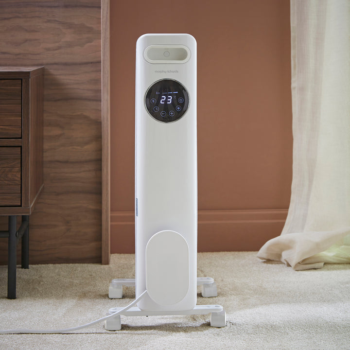 HeatFlux 1.5kw Digital Oil Filled Radiator with Remote Control
