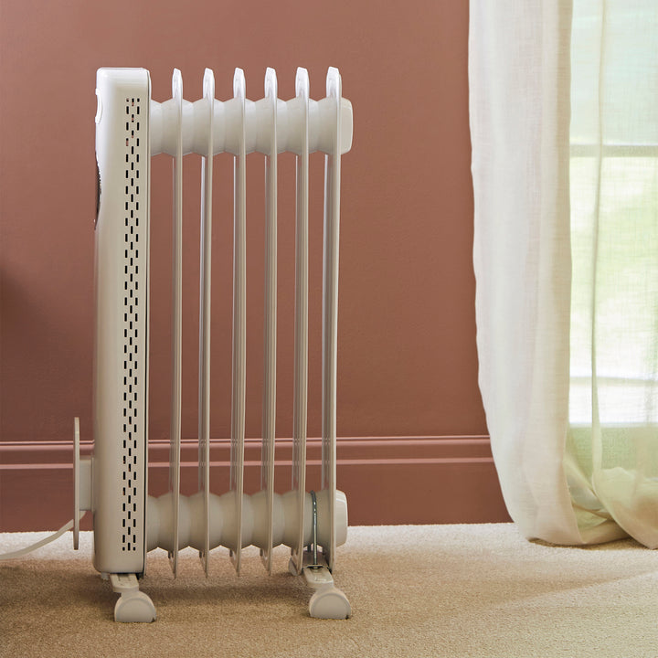 HeatFlux 1.5kw Digital Oil Filled Radiator with Remote Control