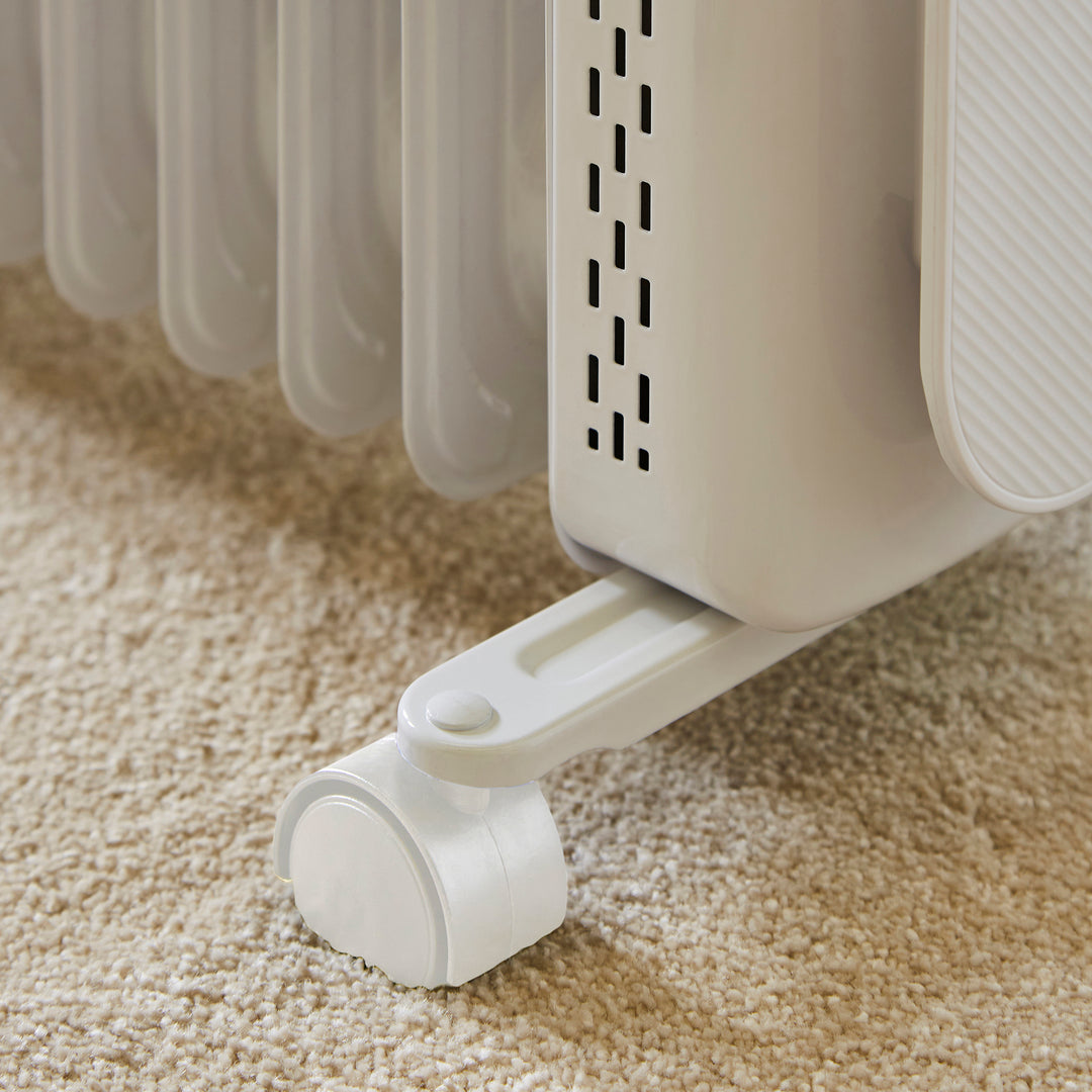 HeatFlux 1.5kw Digital Oil Filled Radiator with Remote Control