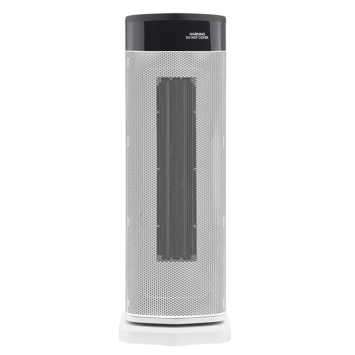 HeatFlux 2kw Digital Ceramic Tower Fan Heater with Remote Control - White