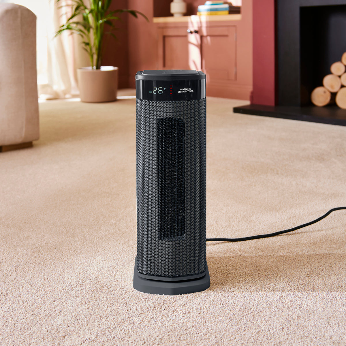 Morphy Richards HeatFlux 2kw Digital Ceramic Tower Fan Heater with ...