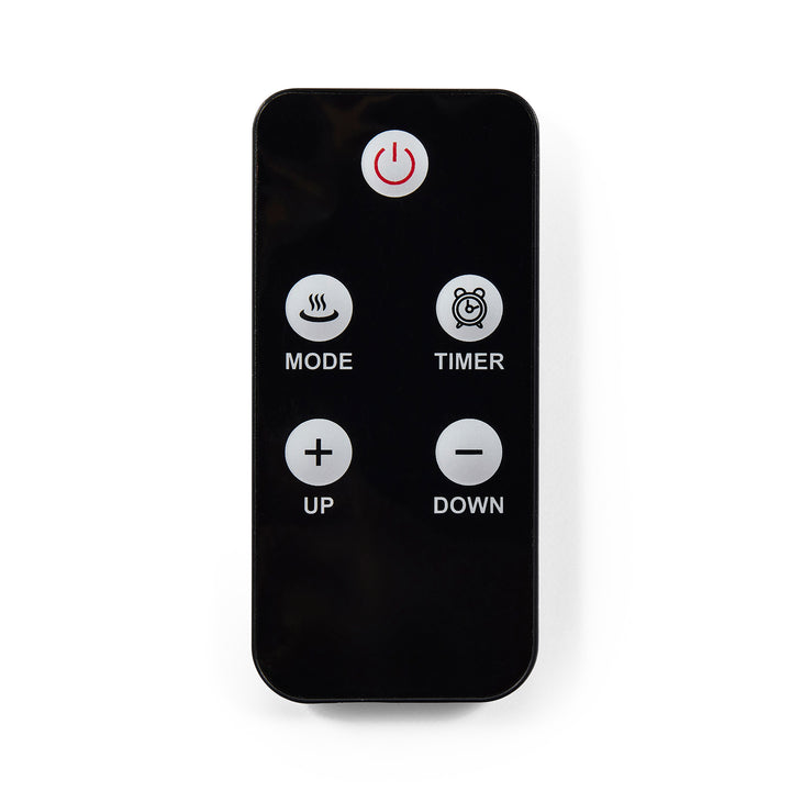 HeatFlux 2kw Upright Fan Heater with Remote Control - White