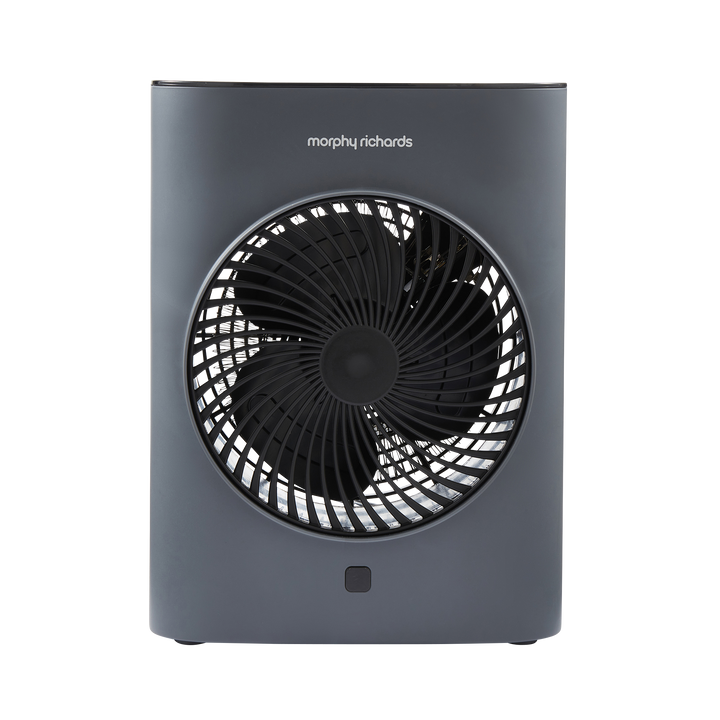 HeatFlux 2kw Upright Fan Heater with Remote Control - Grey