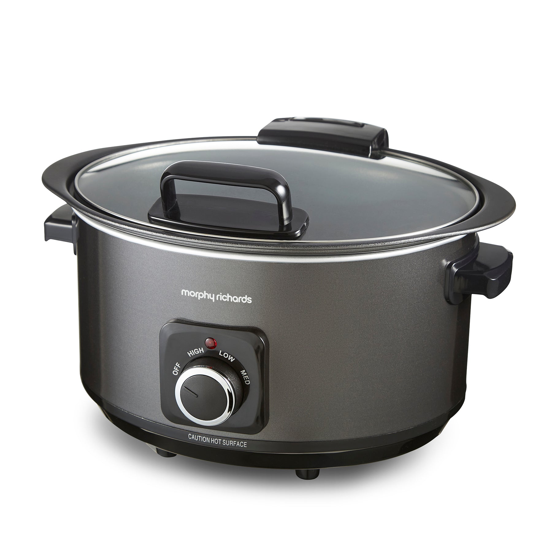 Sear & Stew 6.5L Hinged Lid Slow Cooker Morphy RichardsUK