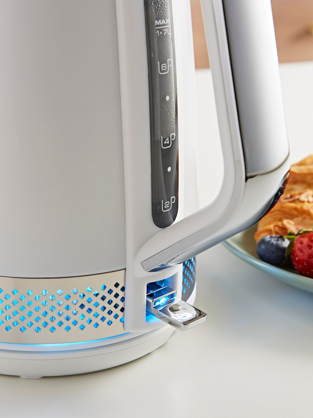 Illumination 1.7L White Jug Kettle