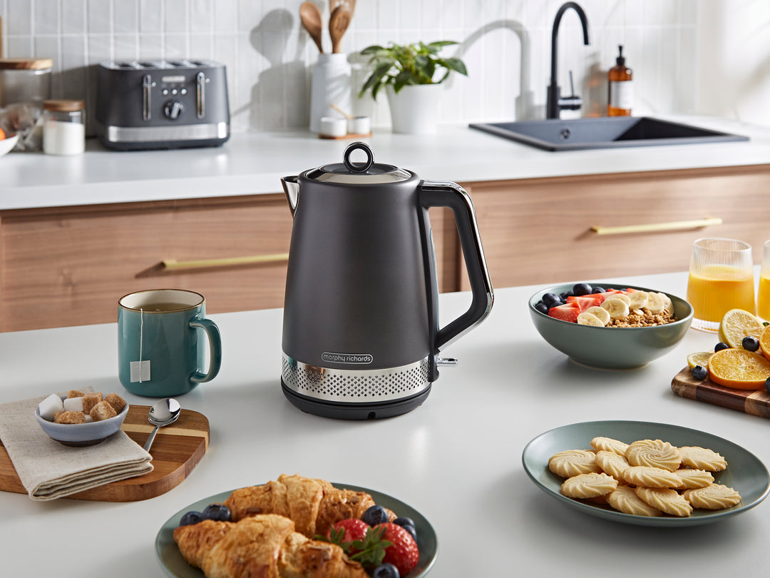 Illumination 1.7L Grey Jug Kettle - Titanium