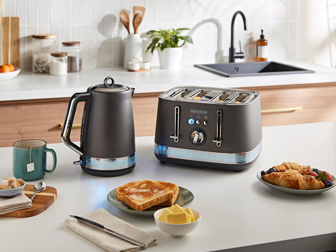 Illumination 1.7L Grey Jug Kettle - Titanium