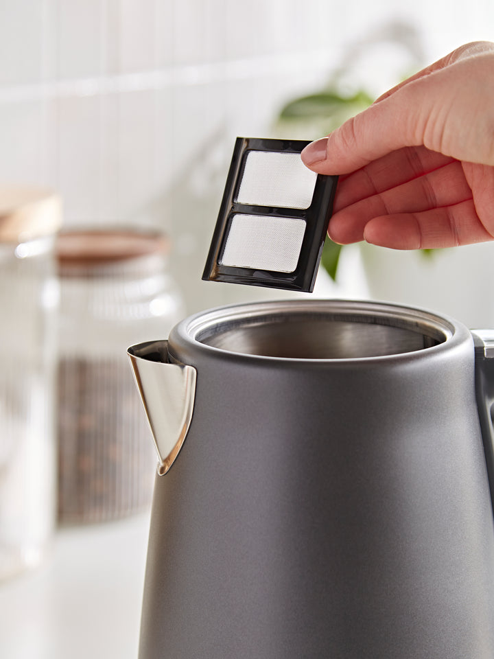 Illumination 1.7L Grey Jug Kettle - Titanium