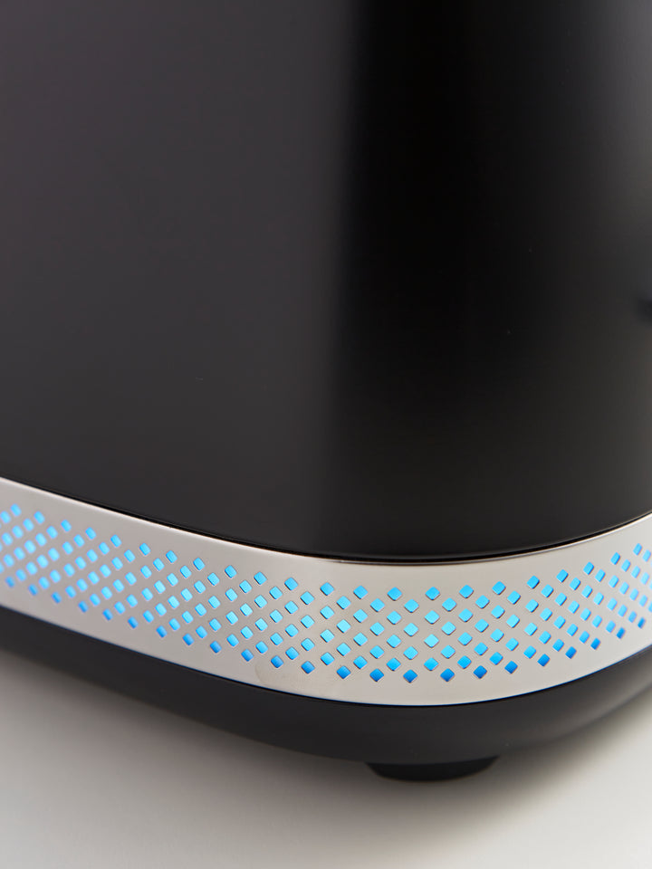 Illumination Black 4-Slice Toaster