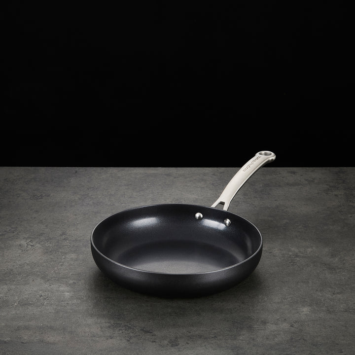 24cm Aluminium Non-Stick Frying Pan on a granite countertop
