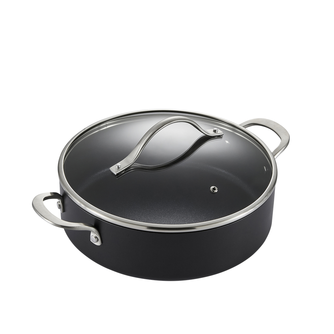 28cm Aluminium Non-Stick Shallow Casserole Dish