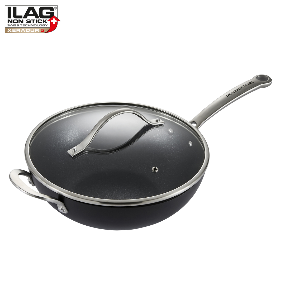 Mastery 28cm Stir Fry Pan with Lid