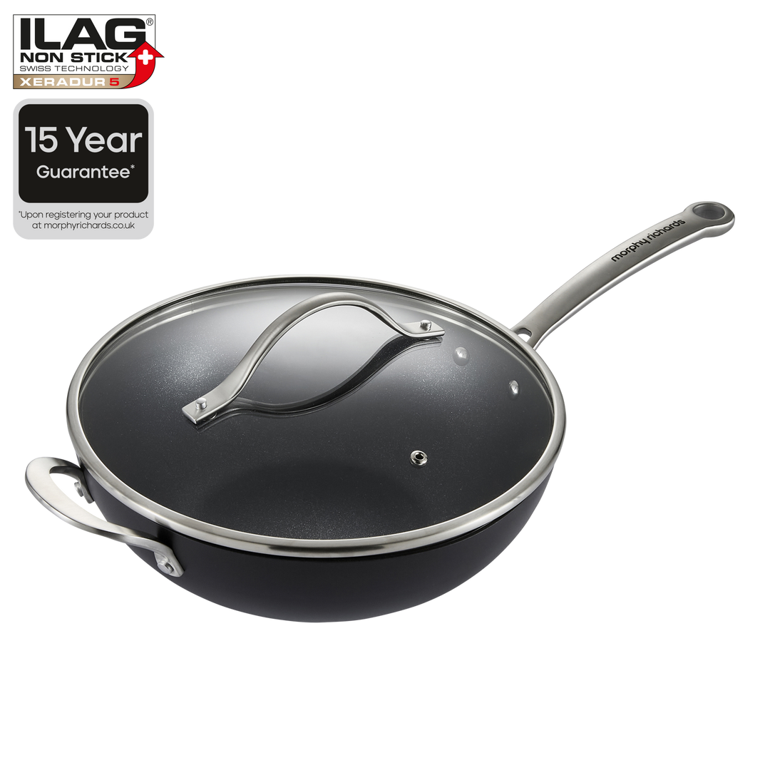 Mastery 28cm Stir Fry Pan with Lid