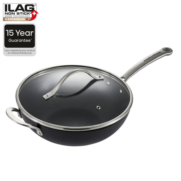 Mastery 28cm Stir Fry Pan with Lid