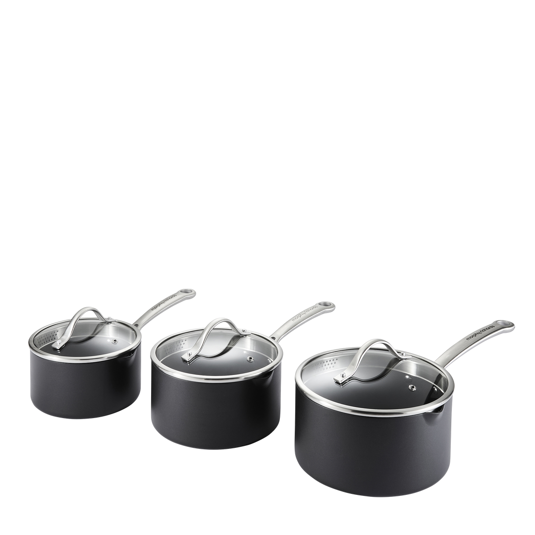 3 Piece Aluminium Non-Stick Pan Set