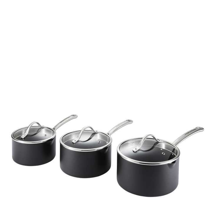 3 Piece Aluminium Non-Stick Pan Set