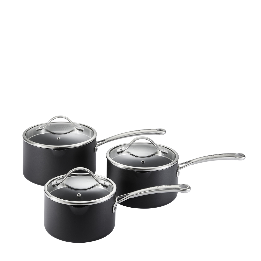 3 Piece Aluminium Non-Stick Pan Set