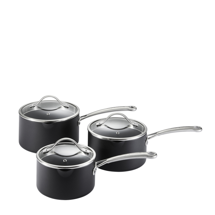 3 Piece Aluminium Non-Stick Pan Set