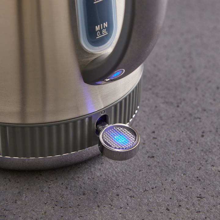 Mexborough Grey Kettle & Toaster Set