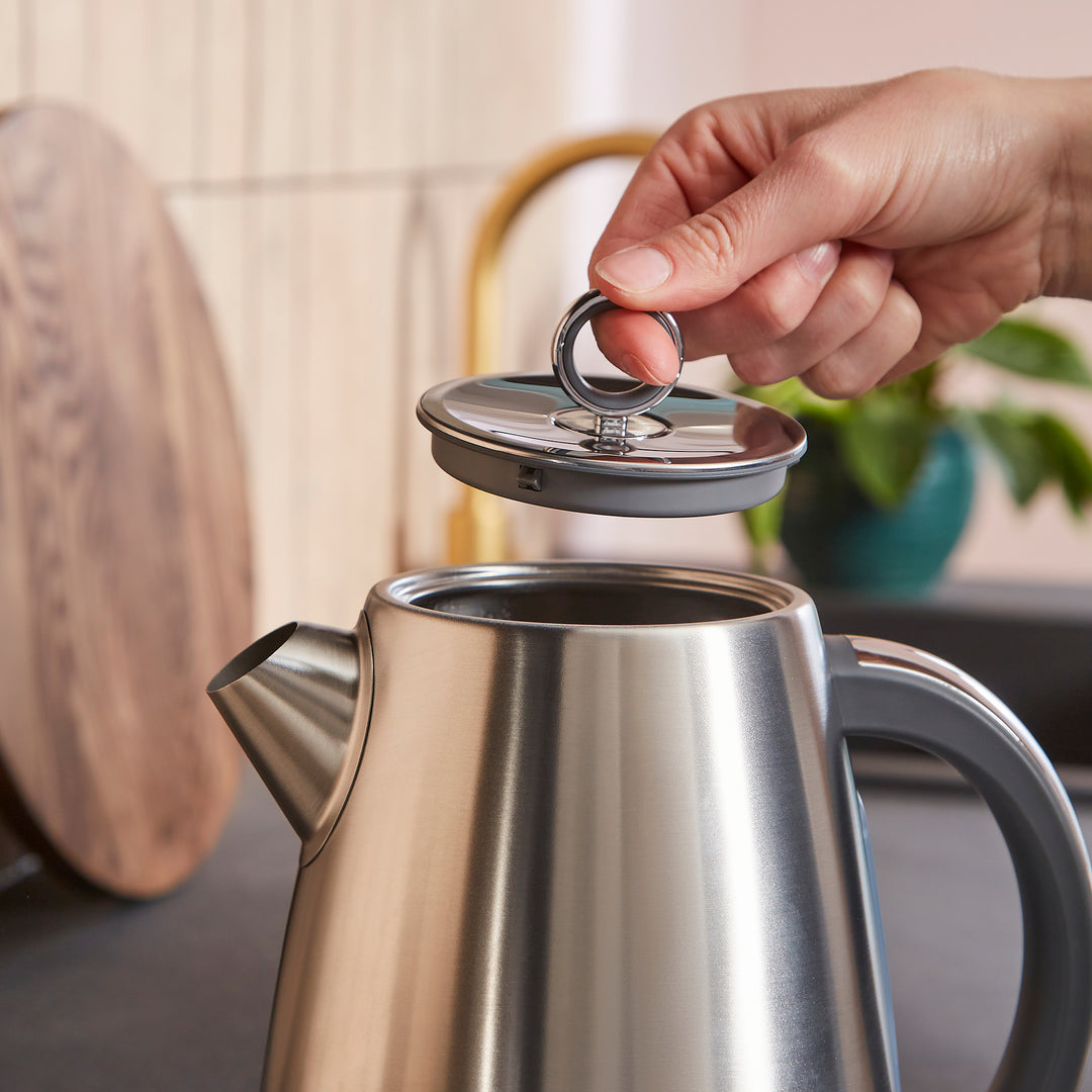 Mexborough Grey Kettle & Toaster Set