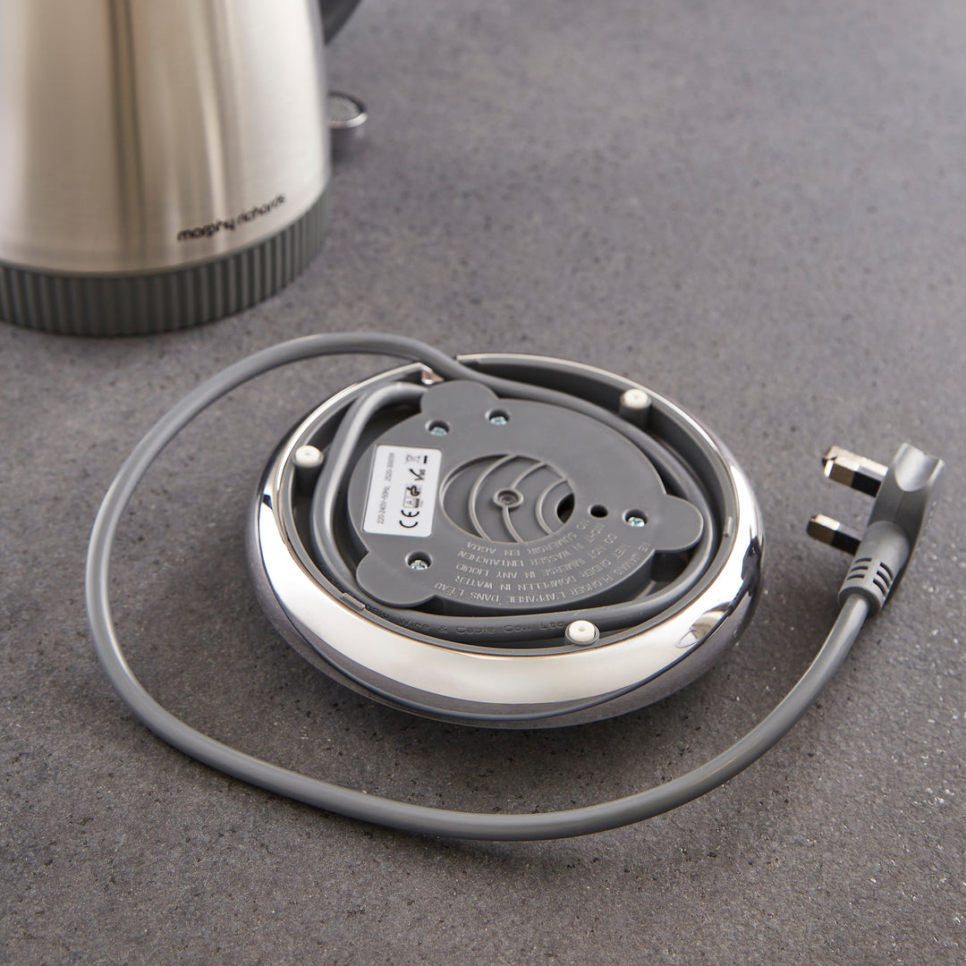 Mexborough Grey Kettle & Toaster Set