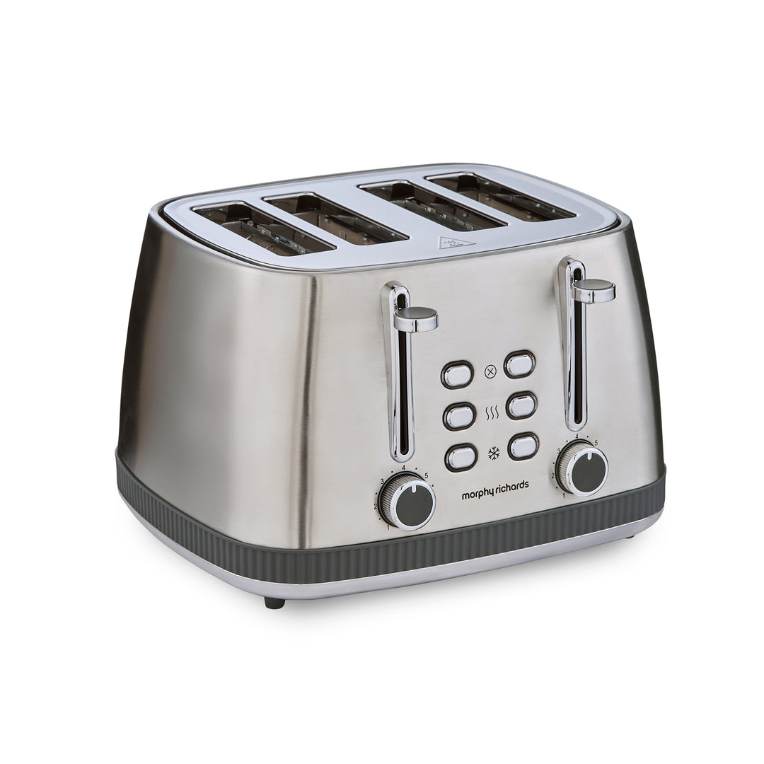 Mexborough Grey Kettle & Toaster Set