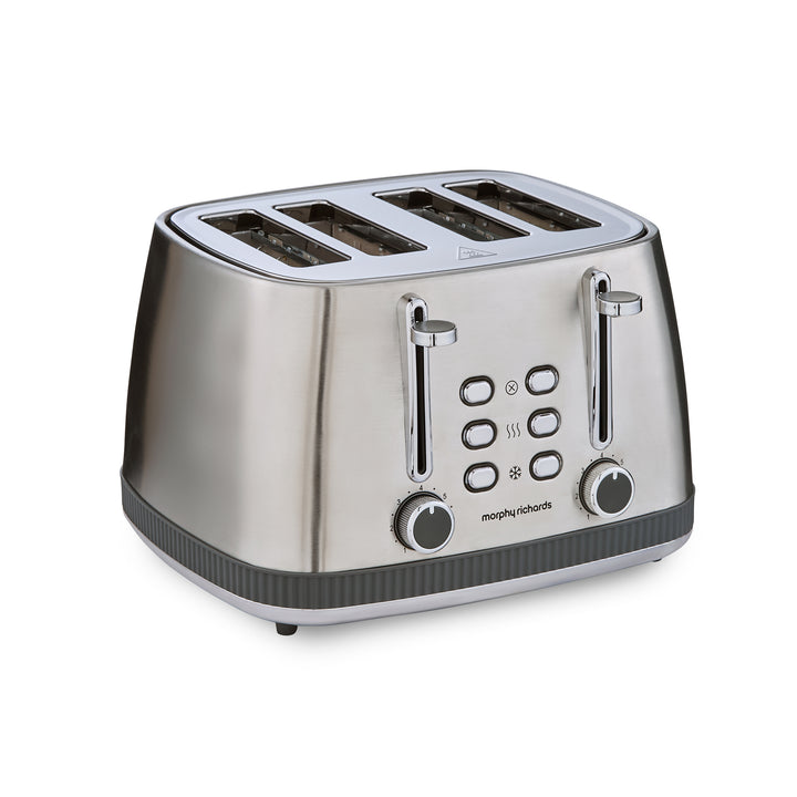 Mexborough Grey Kettle & Toaster Set