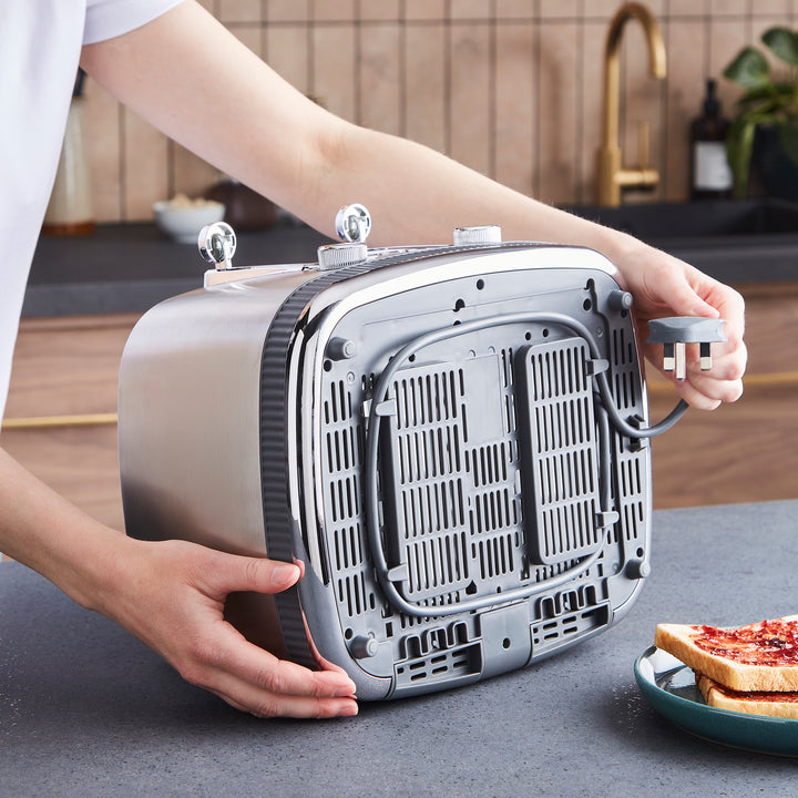 Mexborough Grey Kettle & Toaster Set