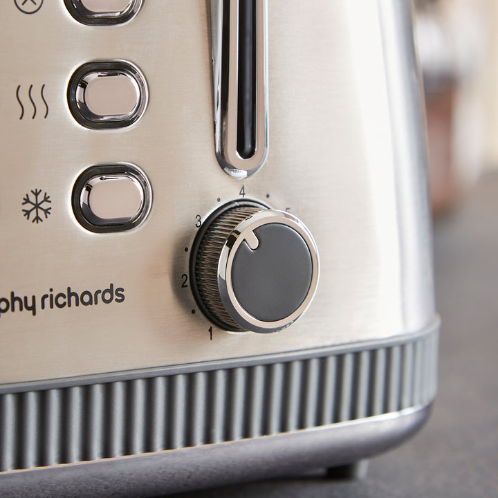 Mexborough 4 Slice Toaster - Grey