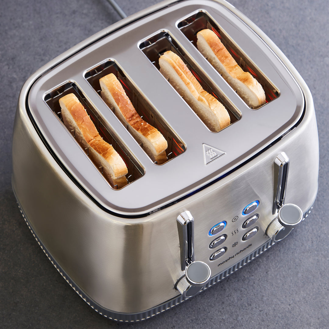 Mexborough Grey Kettle & Toaster Set