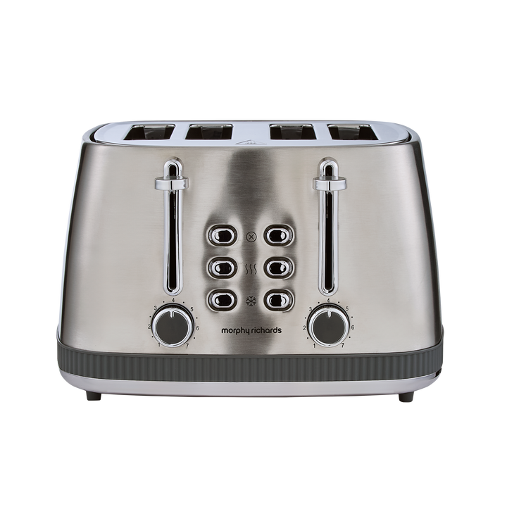 Mexborough 4 Slice Toaster - Grey