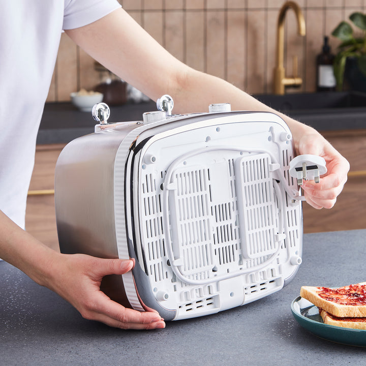 Mexborough 4 Slice Toaster - White