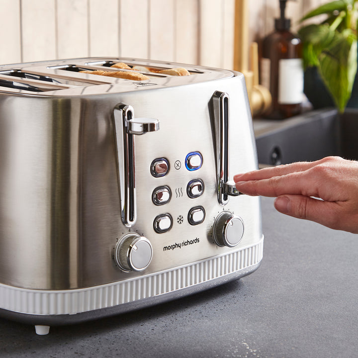 Mexborough 4 Slice Toaster - White