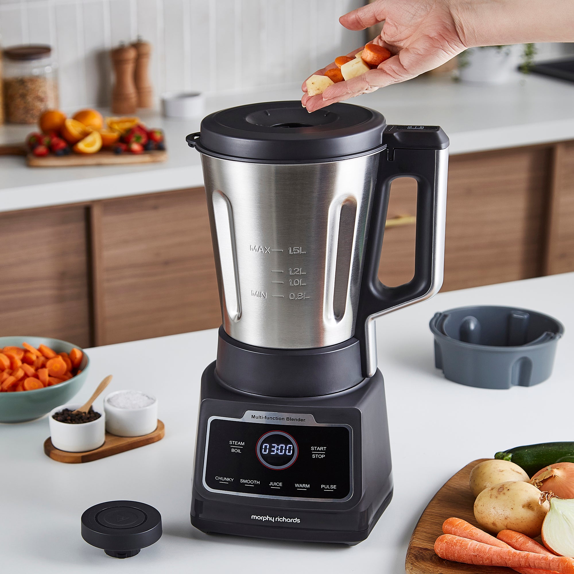 Morphy Richards 1.5L MixFlex Multifunction 6-in-1 Blender