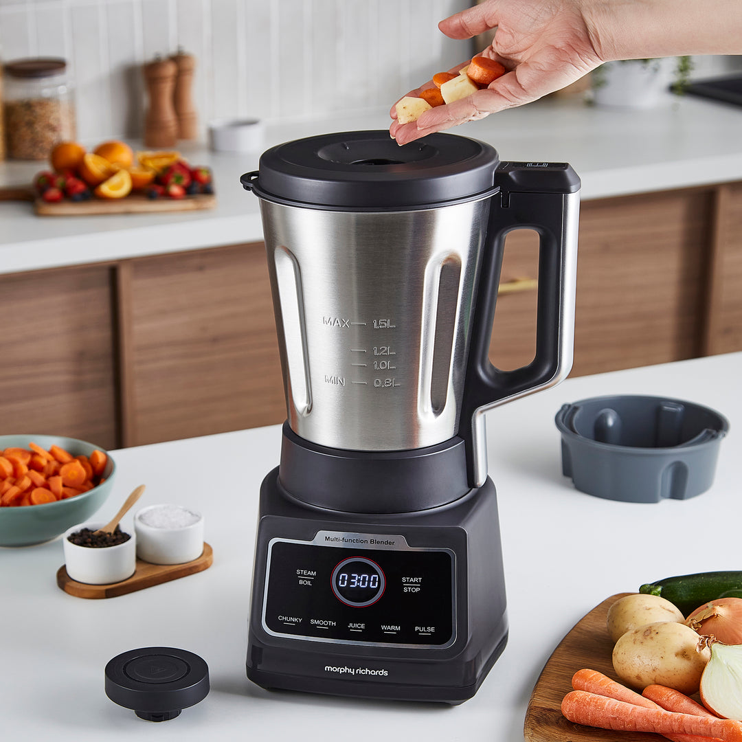 open top on the 6-in-1 Blender & Soup Maker