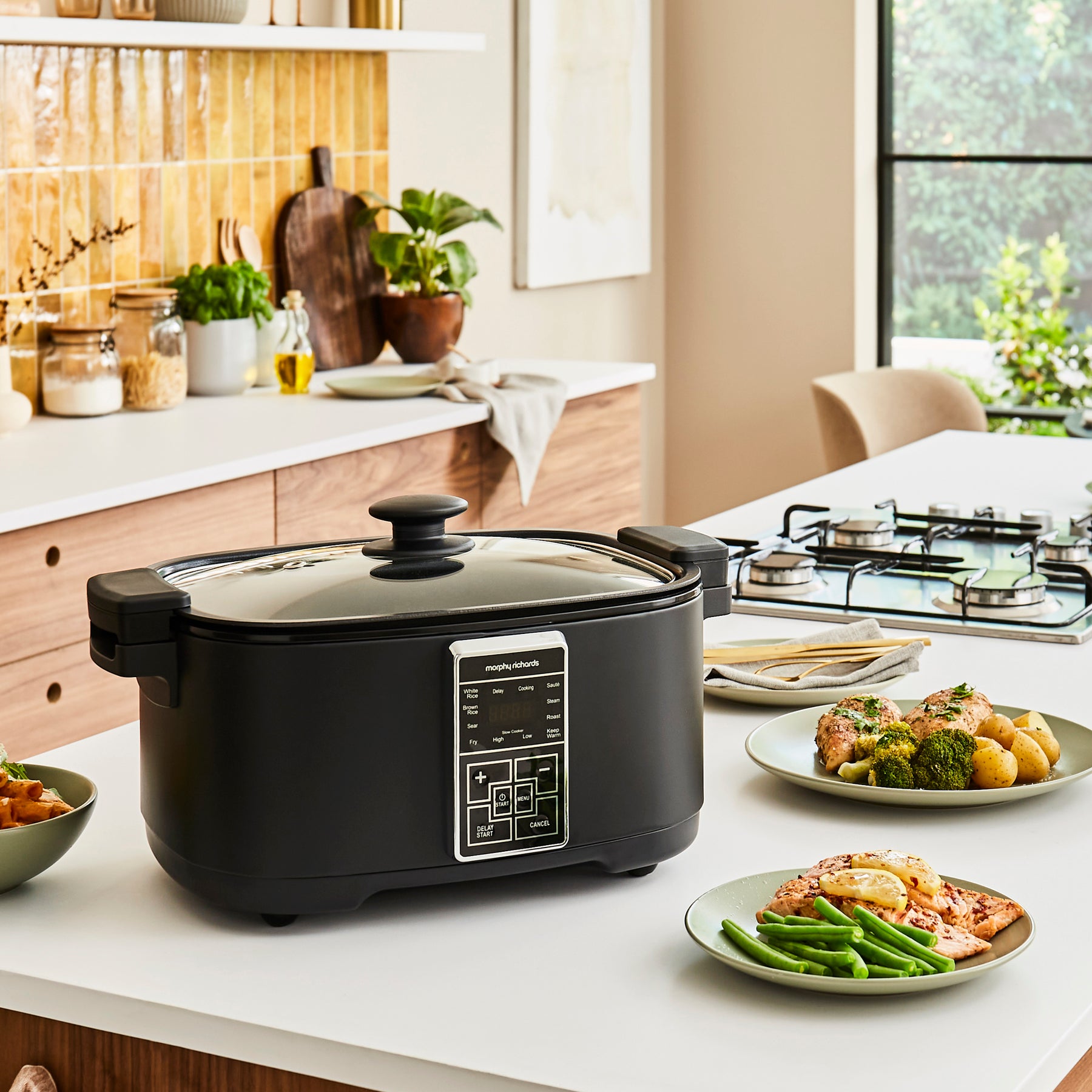 Cook Pot Torphy Morphy Richards 6.5L Multifunction 10-in-1 Food Cooker