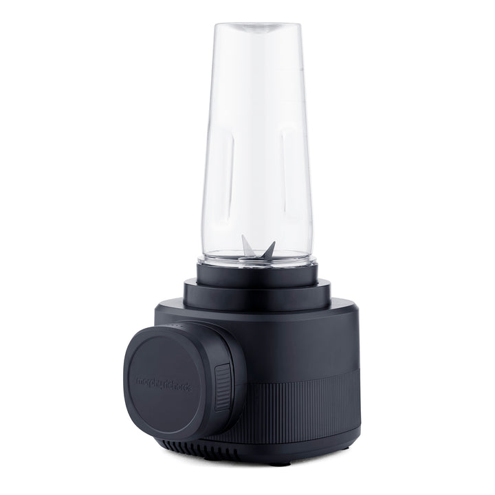 cordless blender on white background