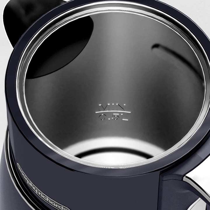 Signature Matt Blue Kettle and Toaster Set