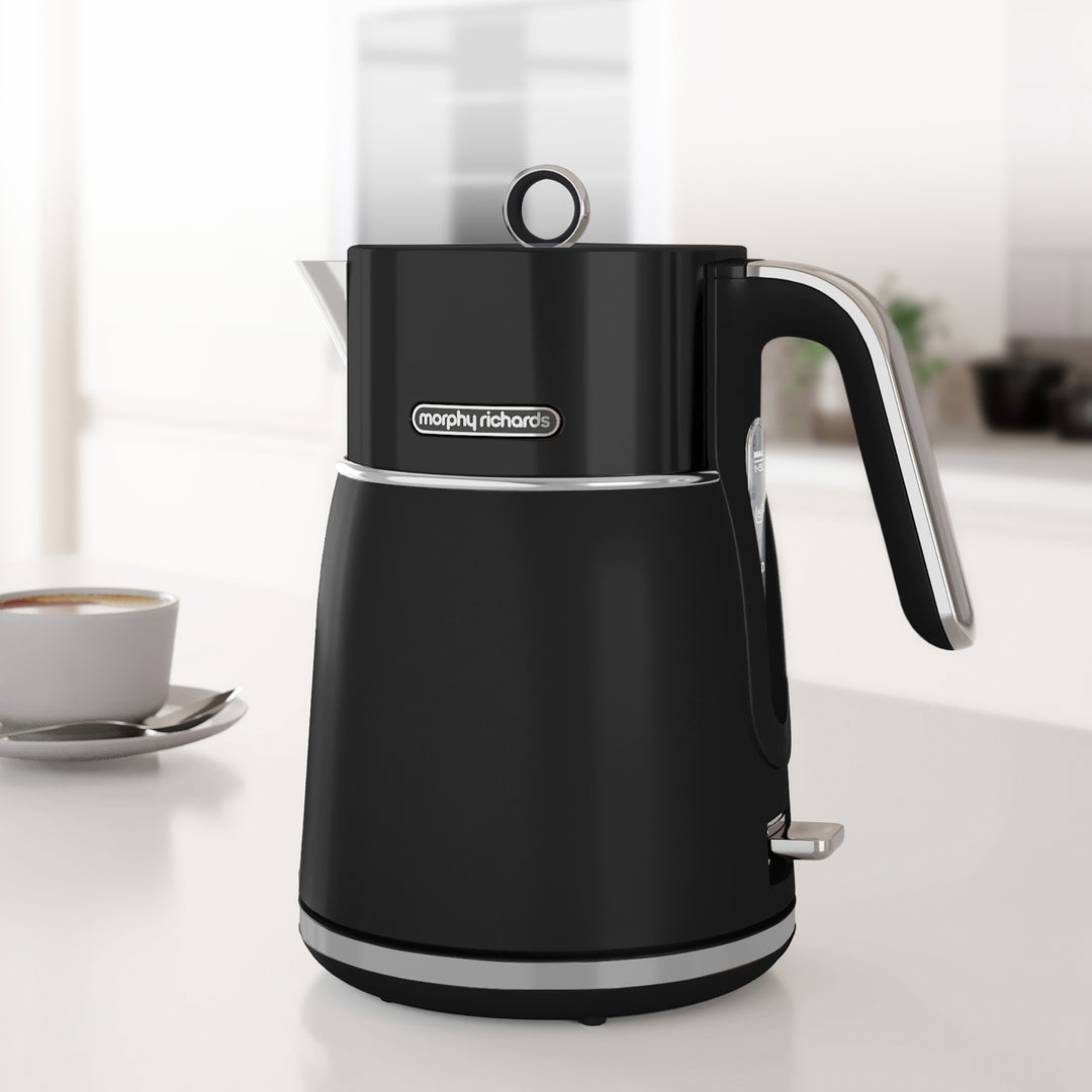 Signature Matt Black Kettle and Toaster Set