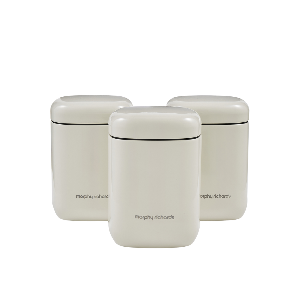 Equip 3 Storage Cream Canisters Set