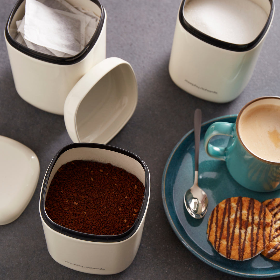 Equip 3 Storage Cream Canisters Set