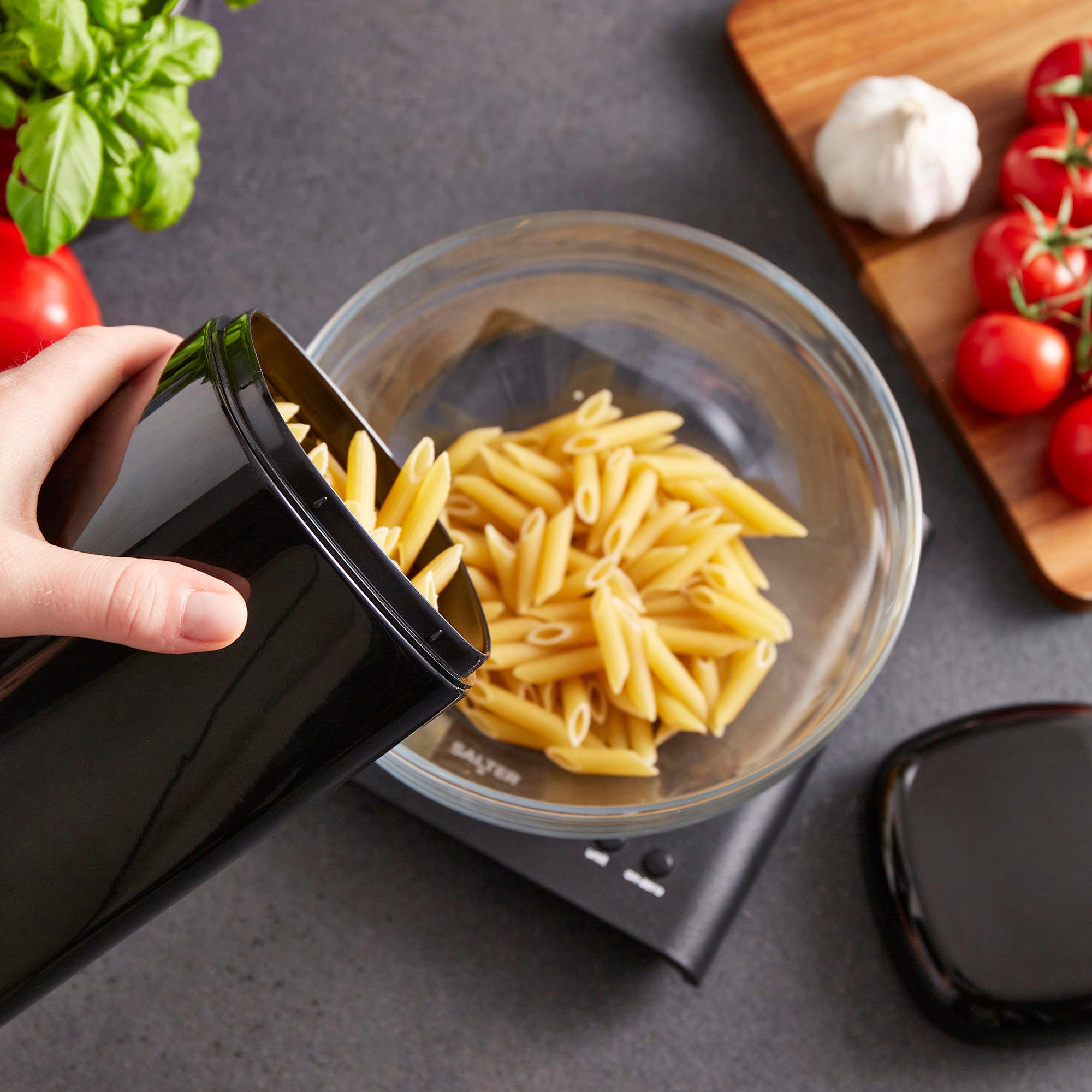 Equip Large Storage Black Canisters Set – Morphy Richards UK