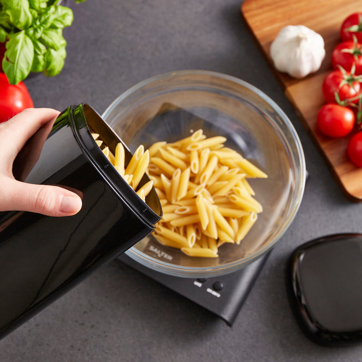 Equip Large Storage Black Canisters Set